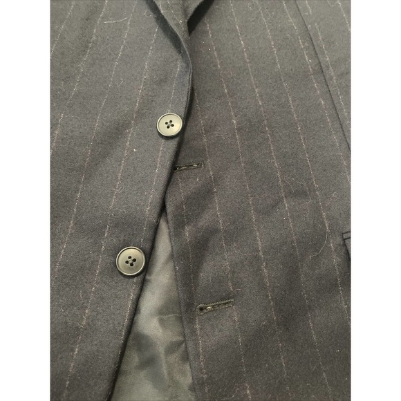 Gieves & Hawkes Wool Savile Row London Prince Of Wales Suit Jacket Men 42 - Picture 7 of 7